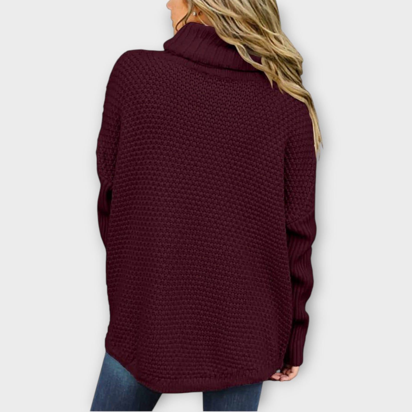 Cozy Chunky Knit Turtleneck Sweater