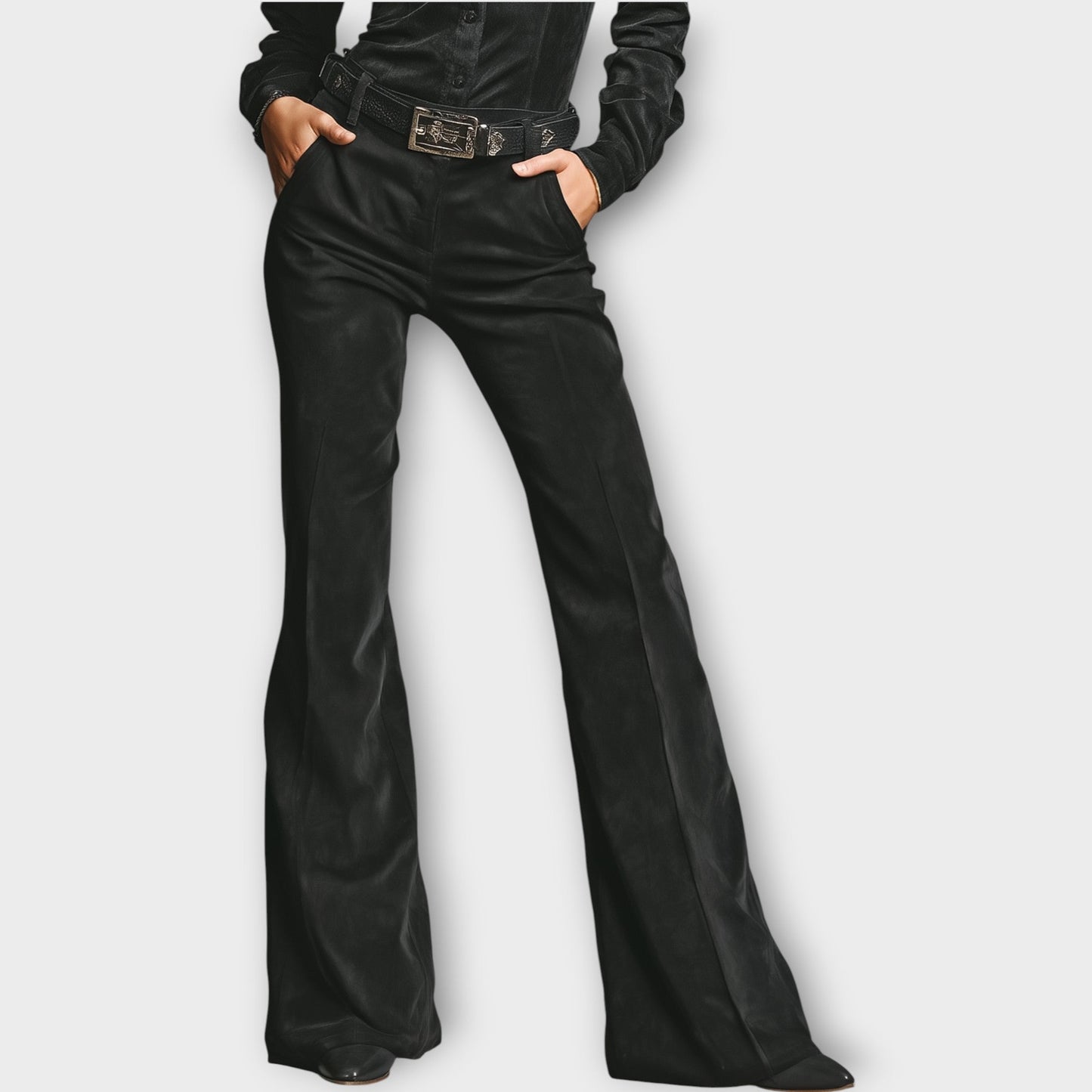 Velvet Luxe Flare Set
