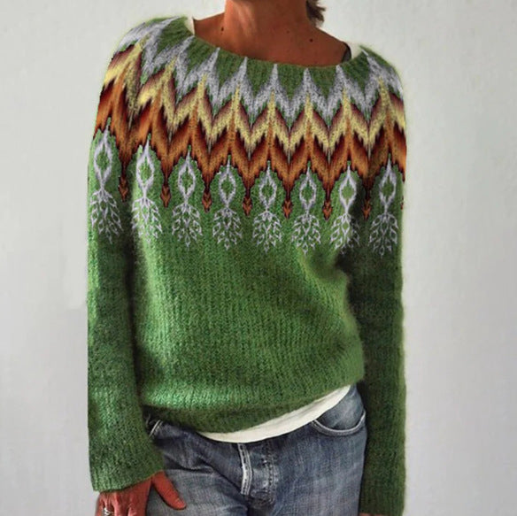 Cozy Nordic Knit Sweater