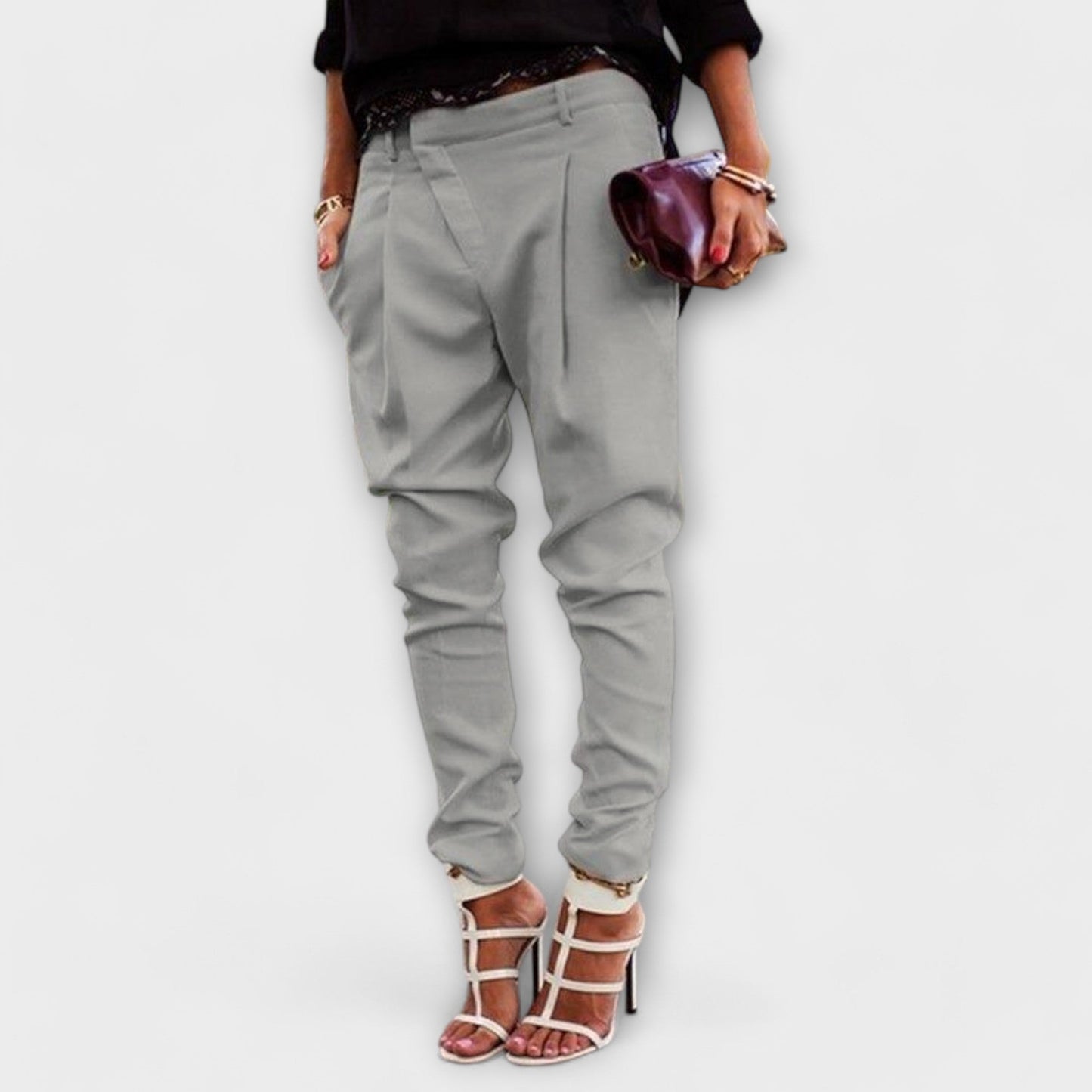 High-Waisted Trousers