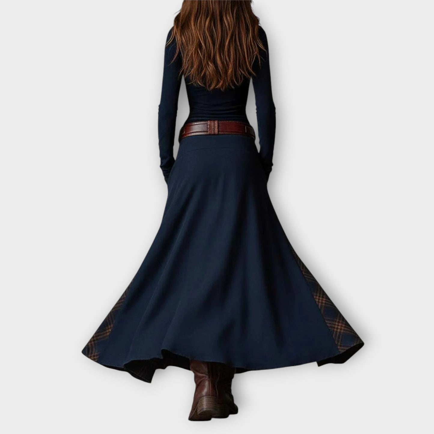 Vintage Tailored Maxi Dress