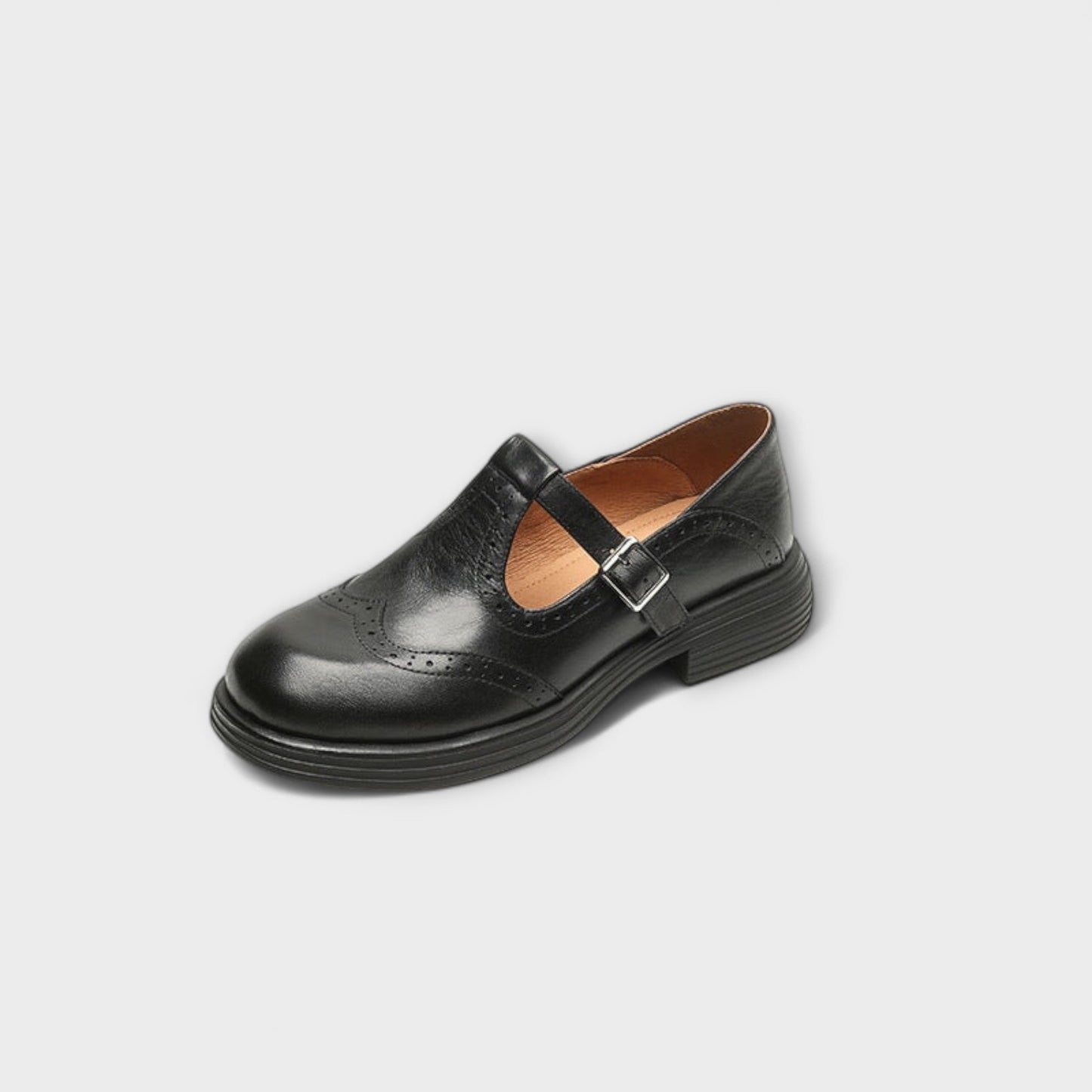 Elegant Leather Mary Janes