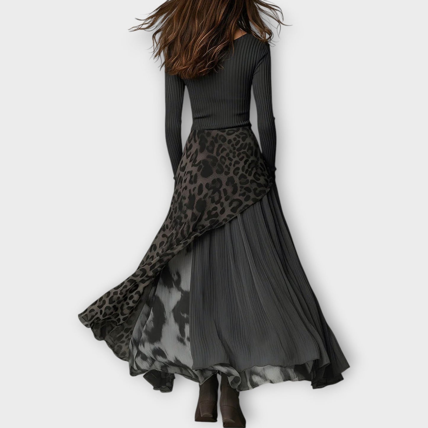 Wild Elegance Maxi Dress