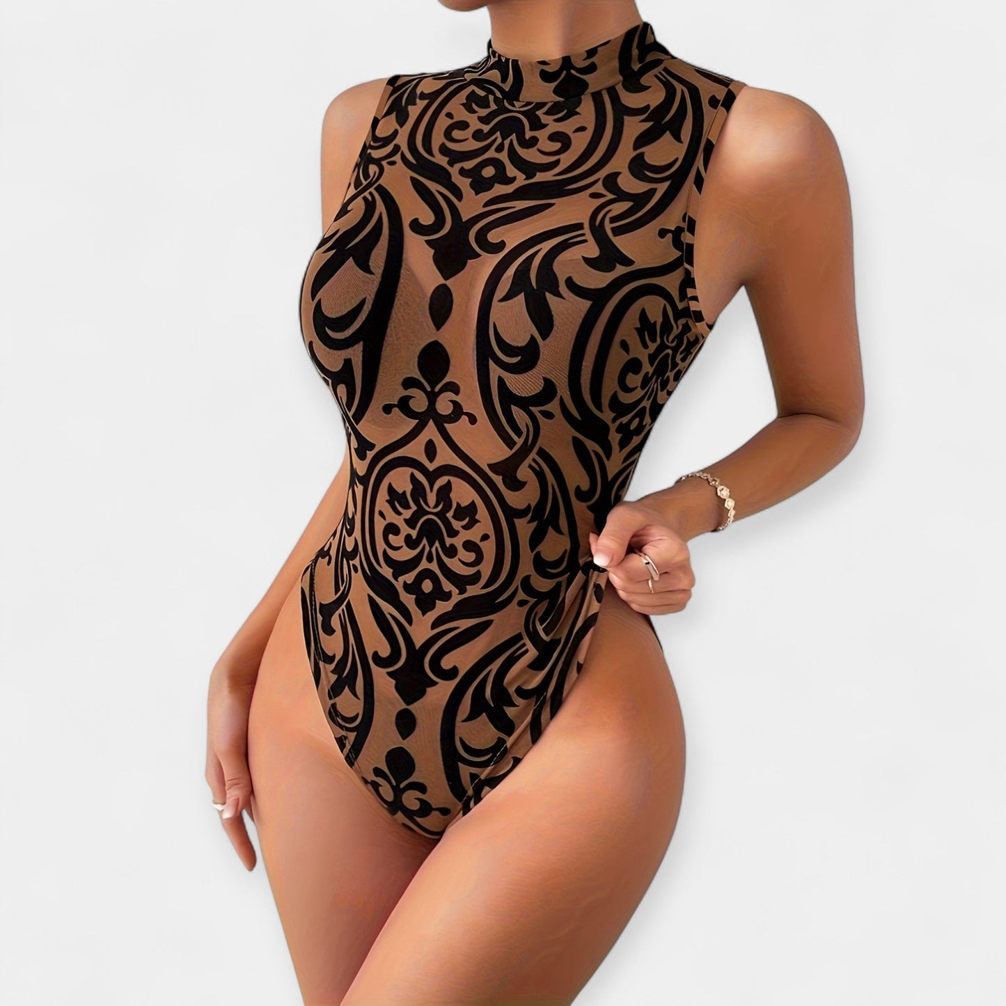 Sexy Croche Bodysuit
