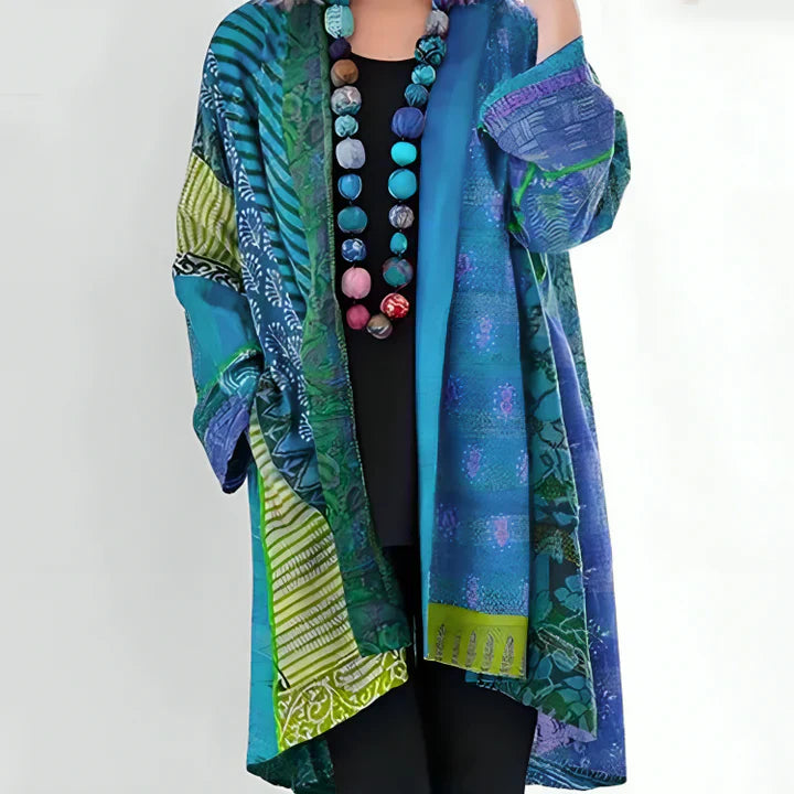 Sarah Women's Bohemian Print Kimono