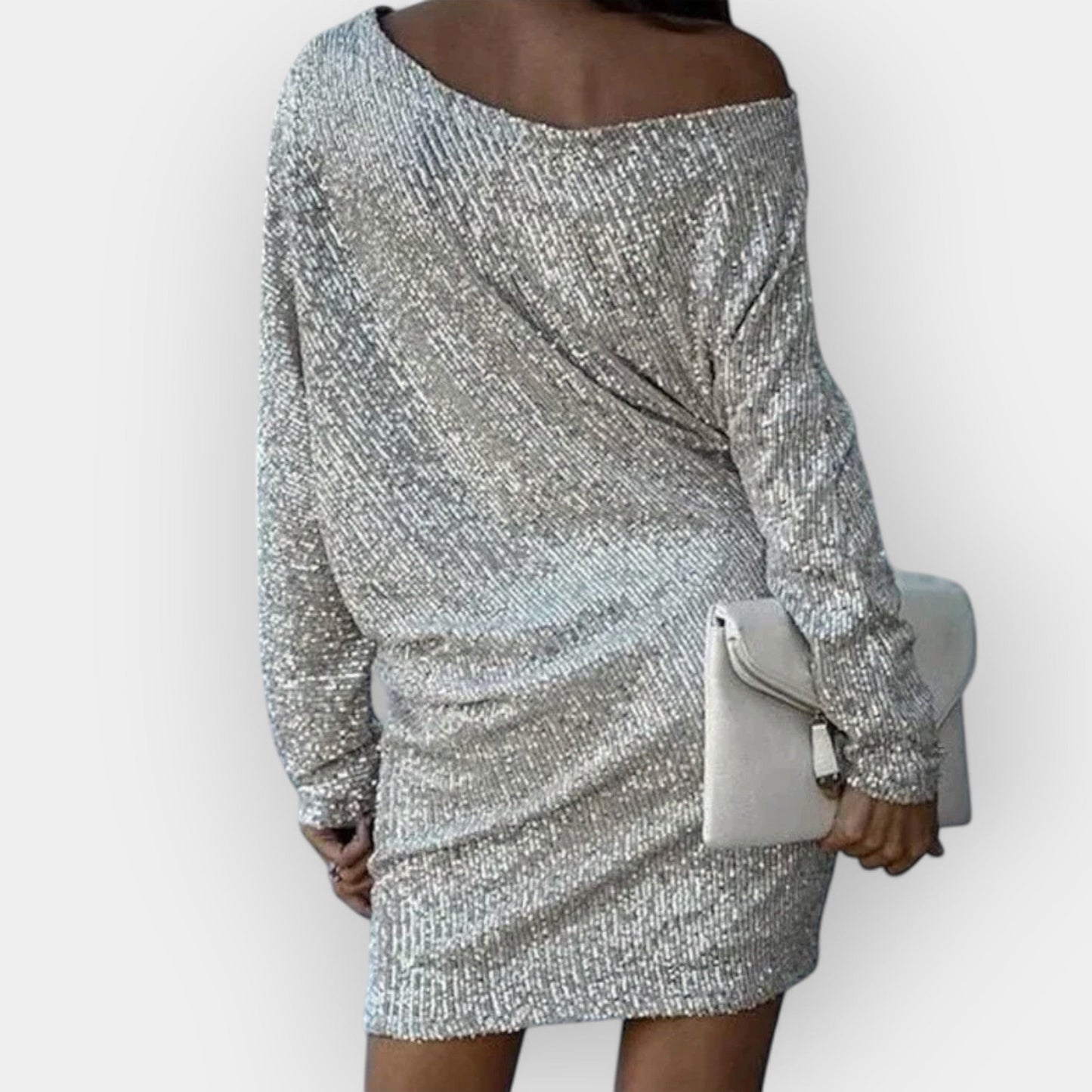 Evening Dress with Sequins