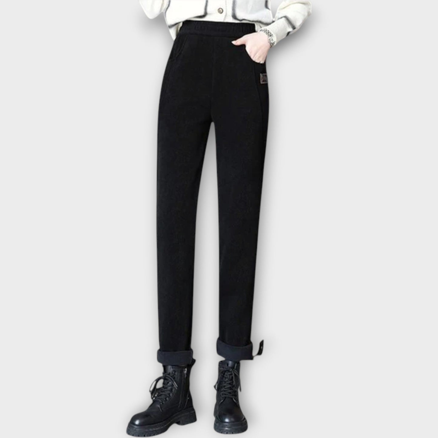 Cozy Fleece-Lined Thermal Pants