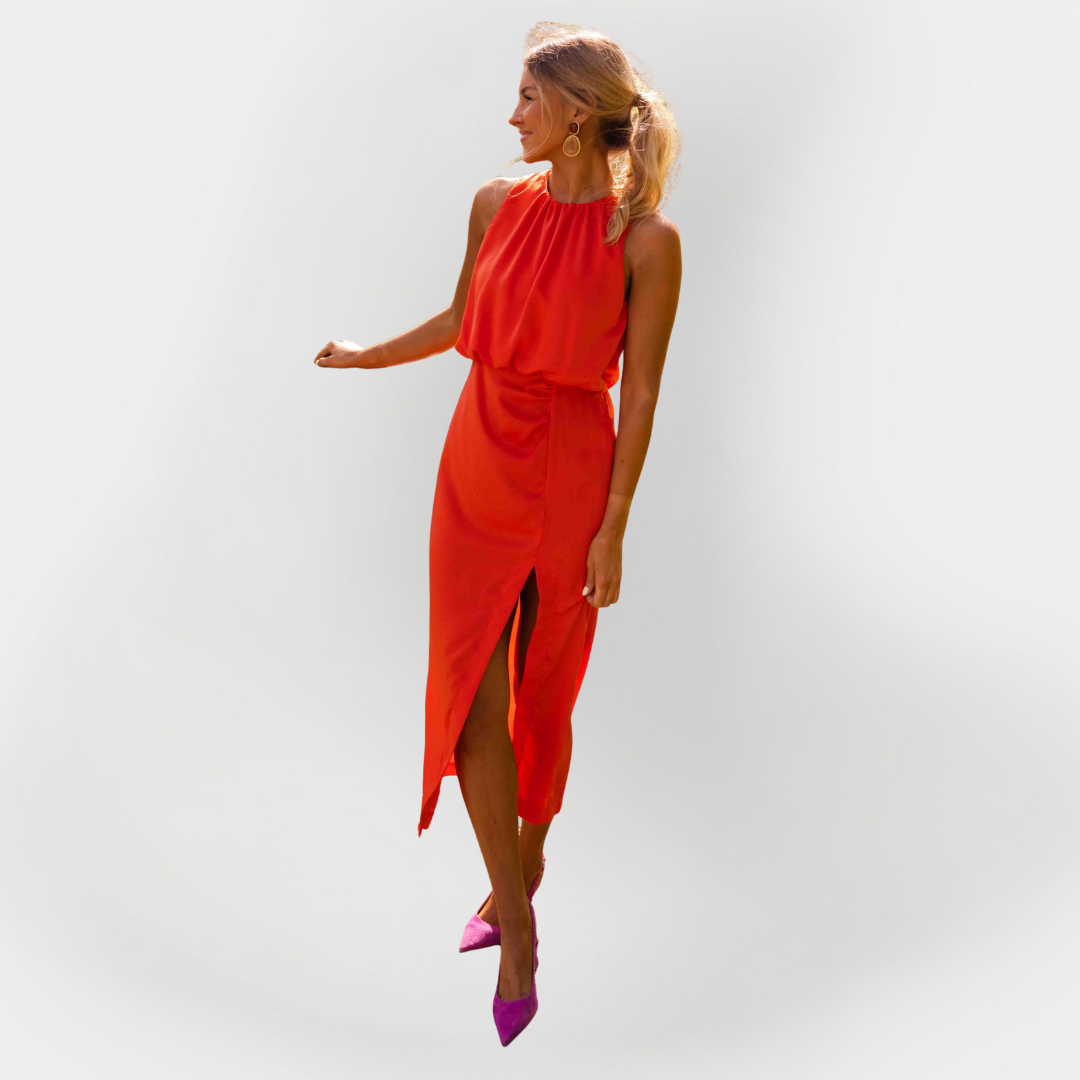 Dress with a Split
