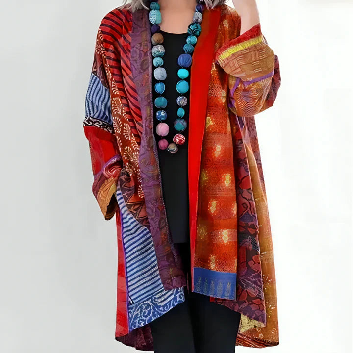Sarah Women's Bohemian Print Kimono