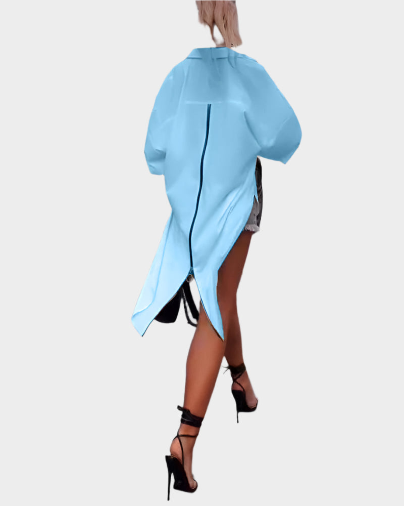 Shirt with Slit