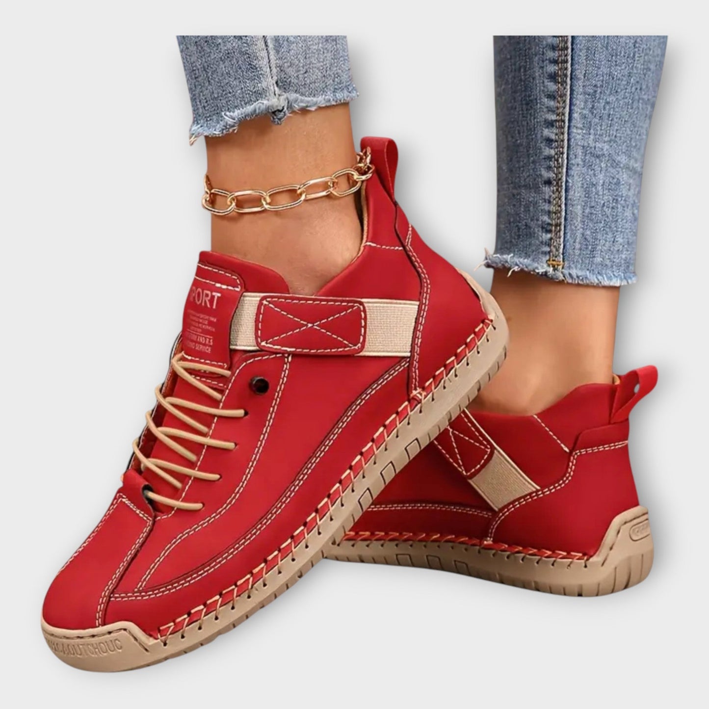 Athletic Leather Shoes