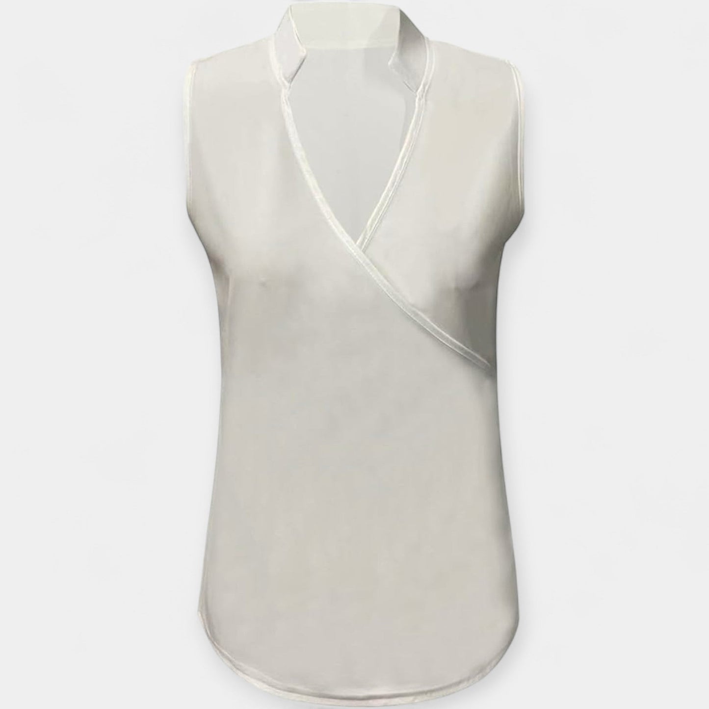 Sleeveless Monochrome Top