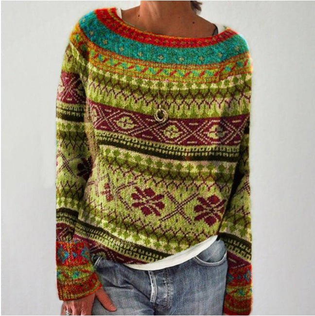 Cozy Nordic Knit Sweater