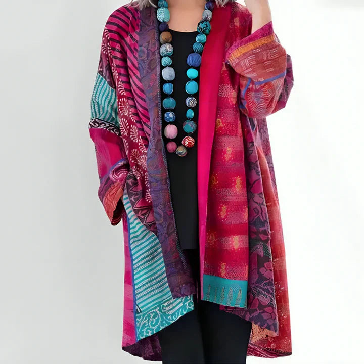 Sarah Women's Bohemian Print Kimono