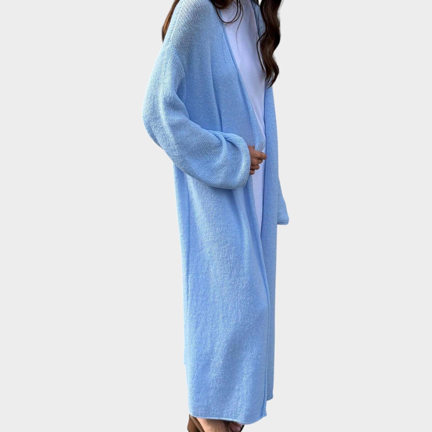 Cozy Longline Knit Cardigan