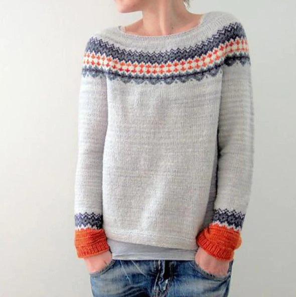Cozy Nordic Knit Sweater