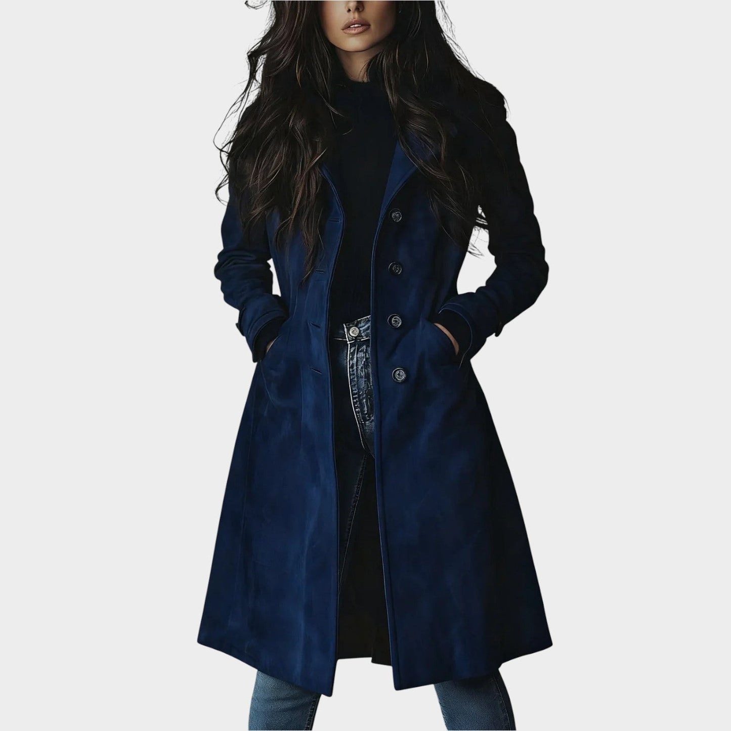 Vintage Structured Longline Coat