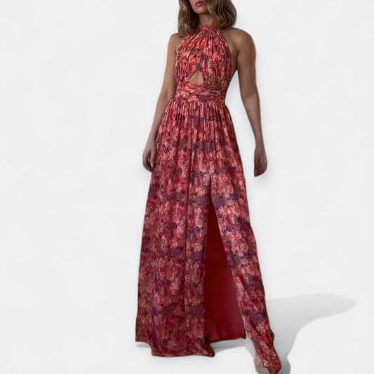 Maxi Dress with Open Back and Style
