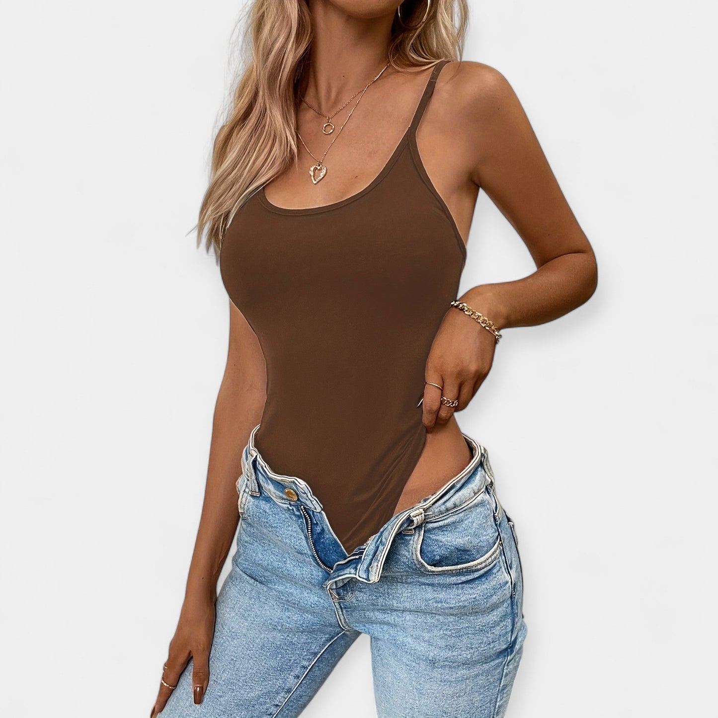 Body with Thin Adjustable Straps