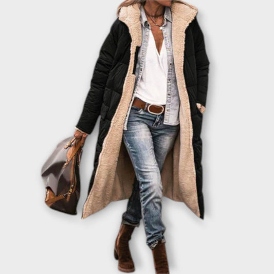 Longline Sherpa-Lined Winter Coat