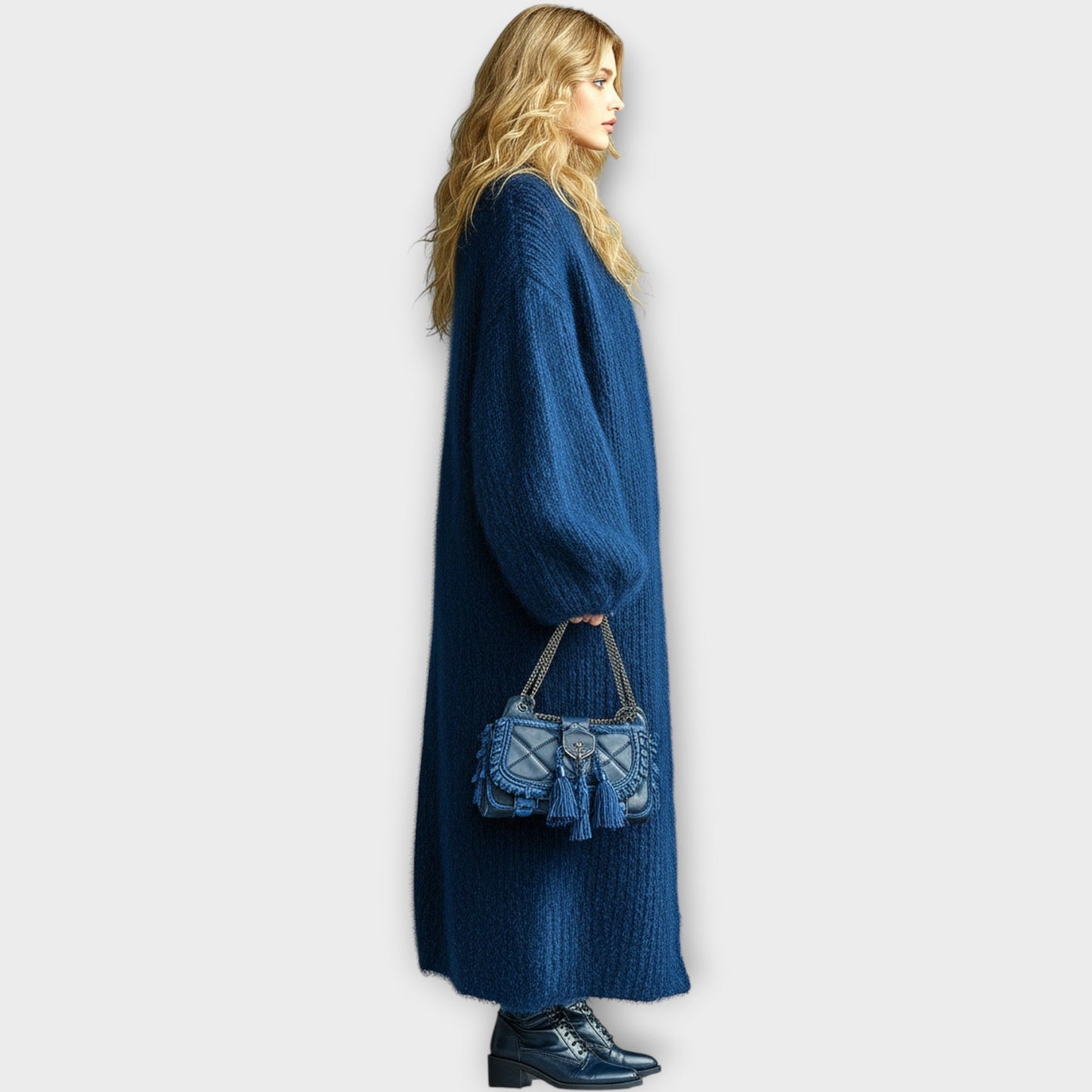 Luxe Longline Cozy Knit Cardigan