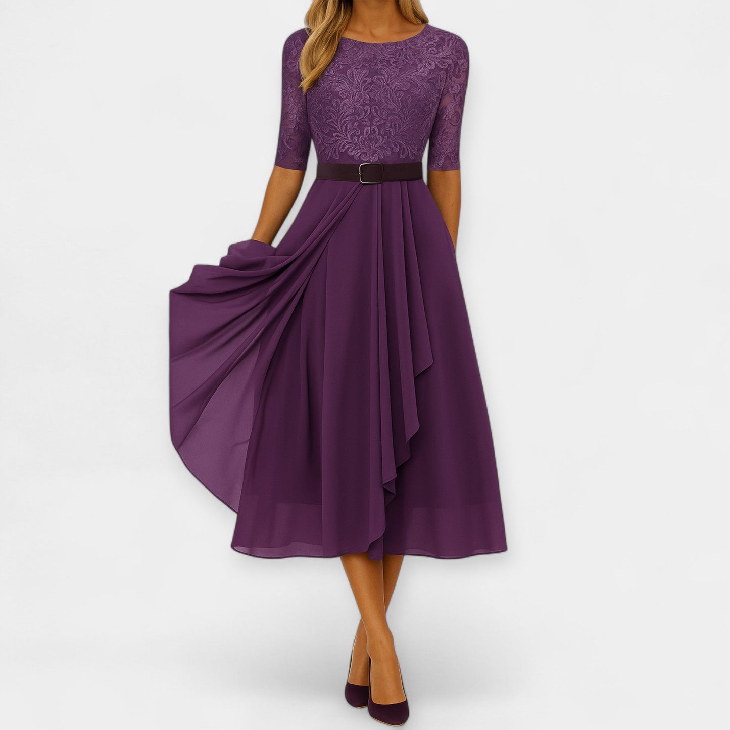 Elegant Midi Dress