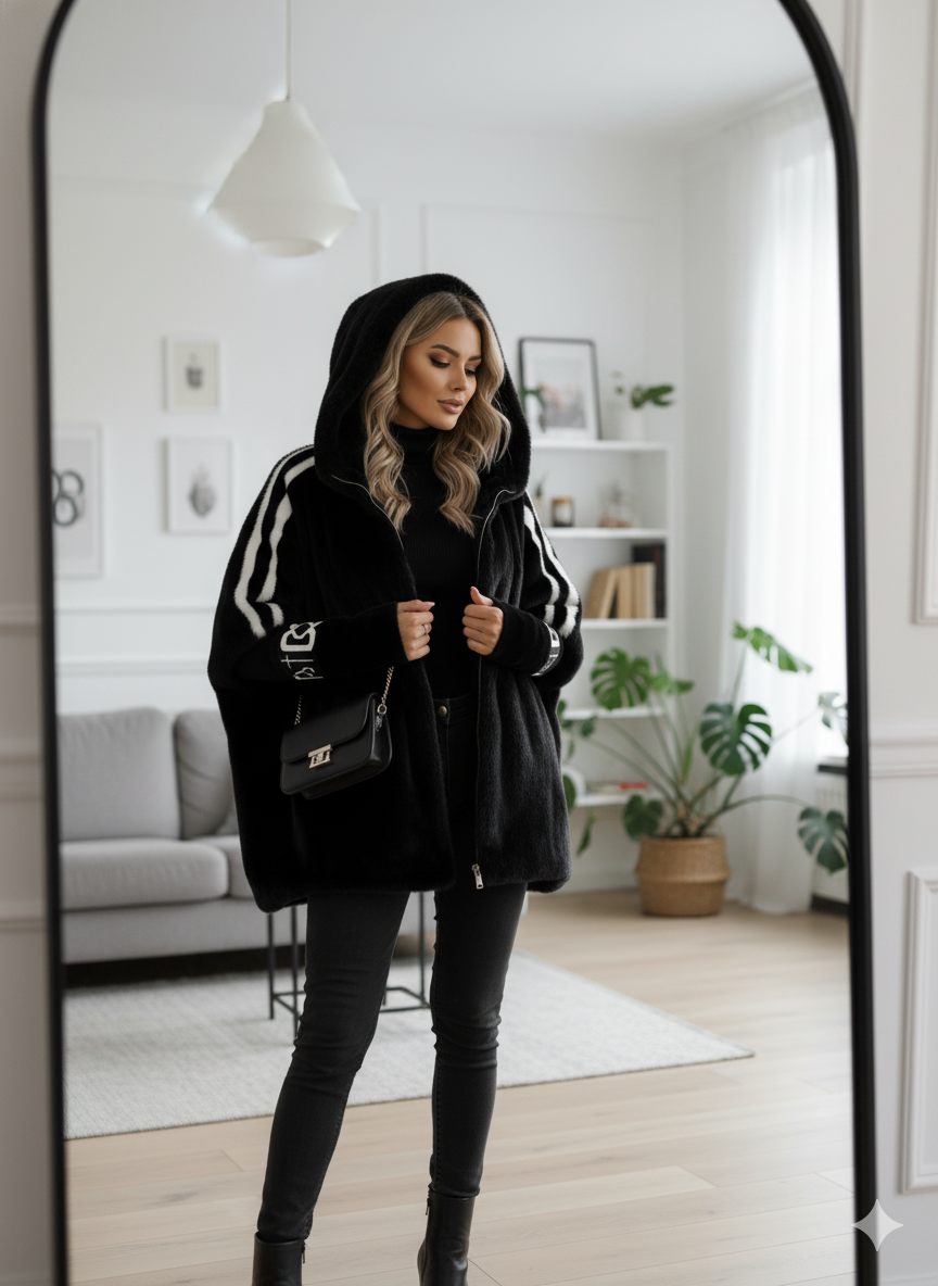 Ellah Elegant Winter Coat: Luxurious Warmth and Sleek Style