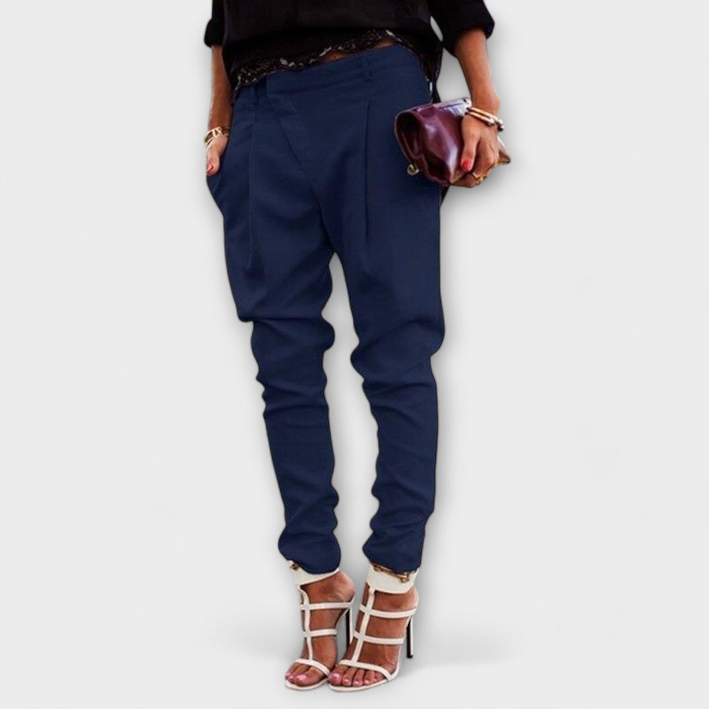 High-Waisted Trousers
