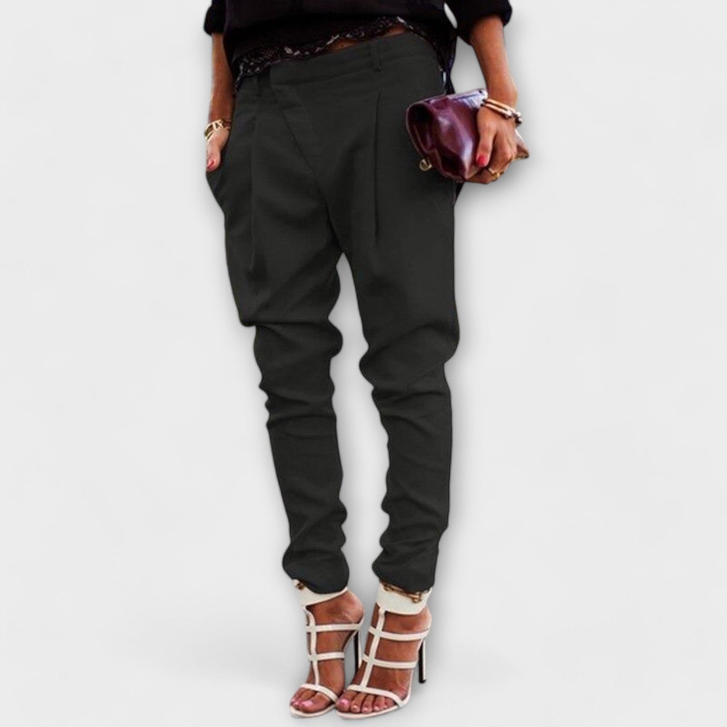 High-Waisted Trousers