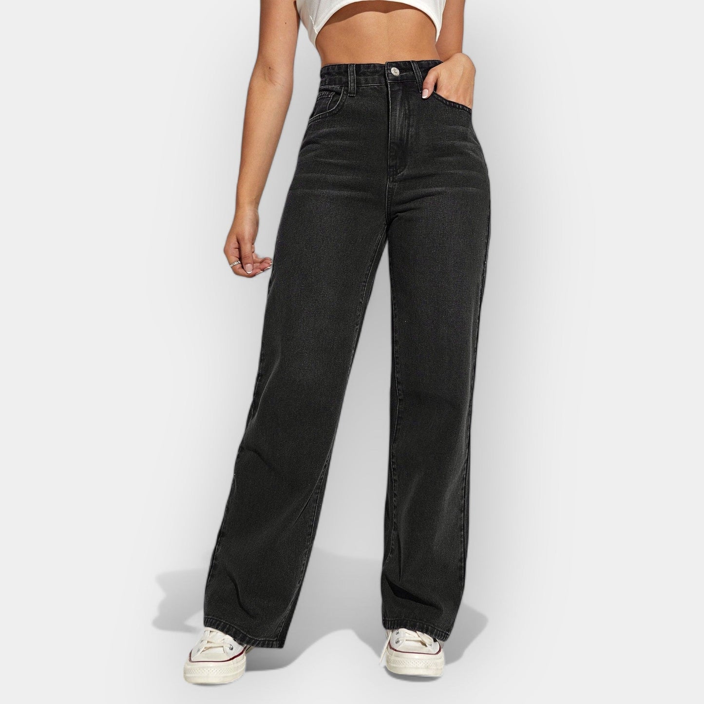 Straight Leg Jeans