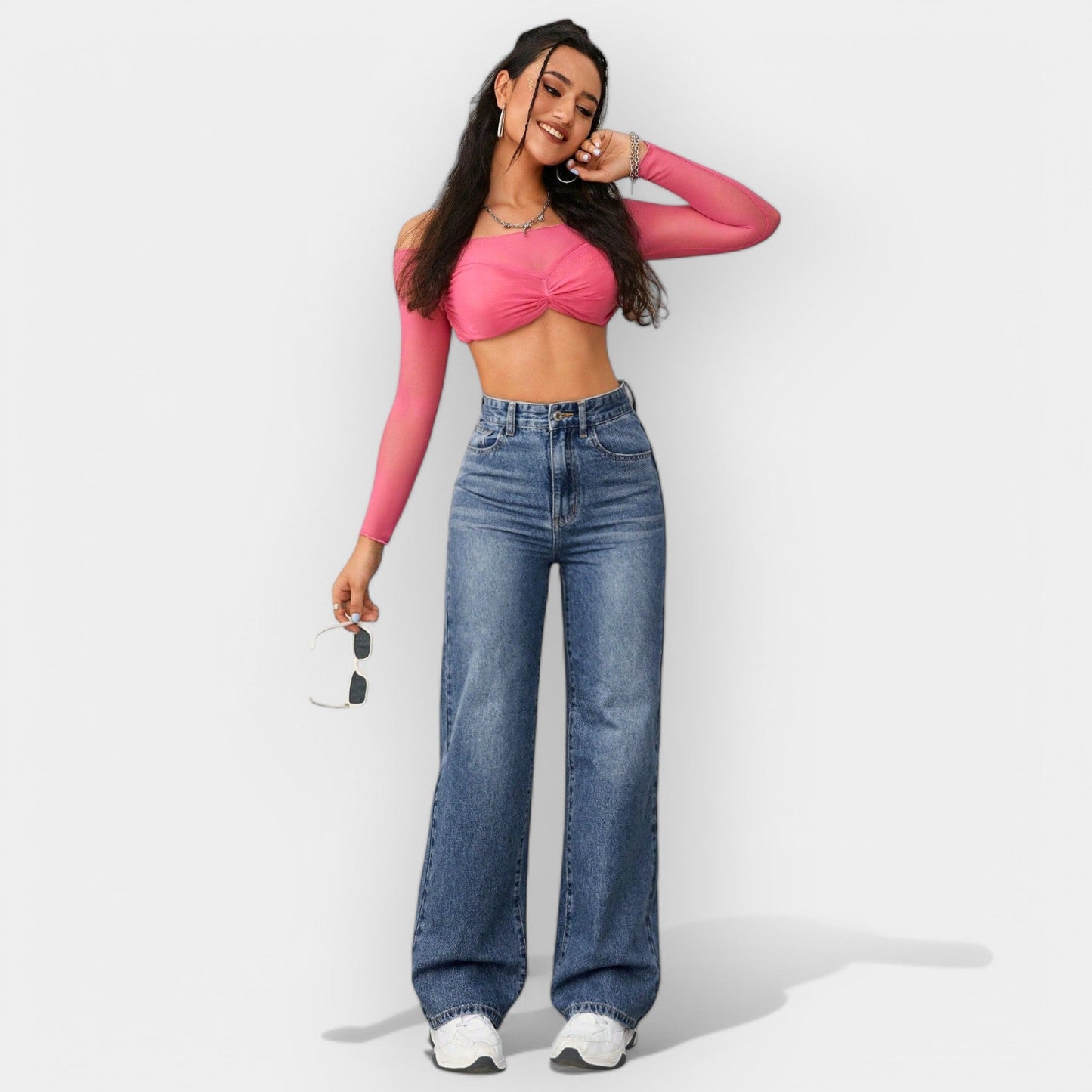 Straight Leg Jeans