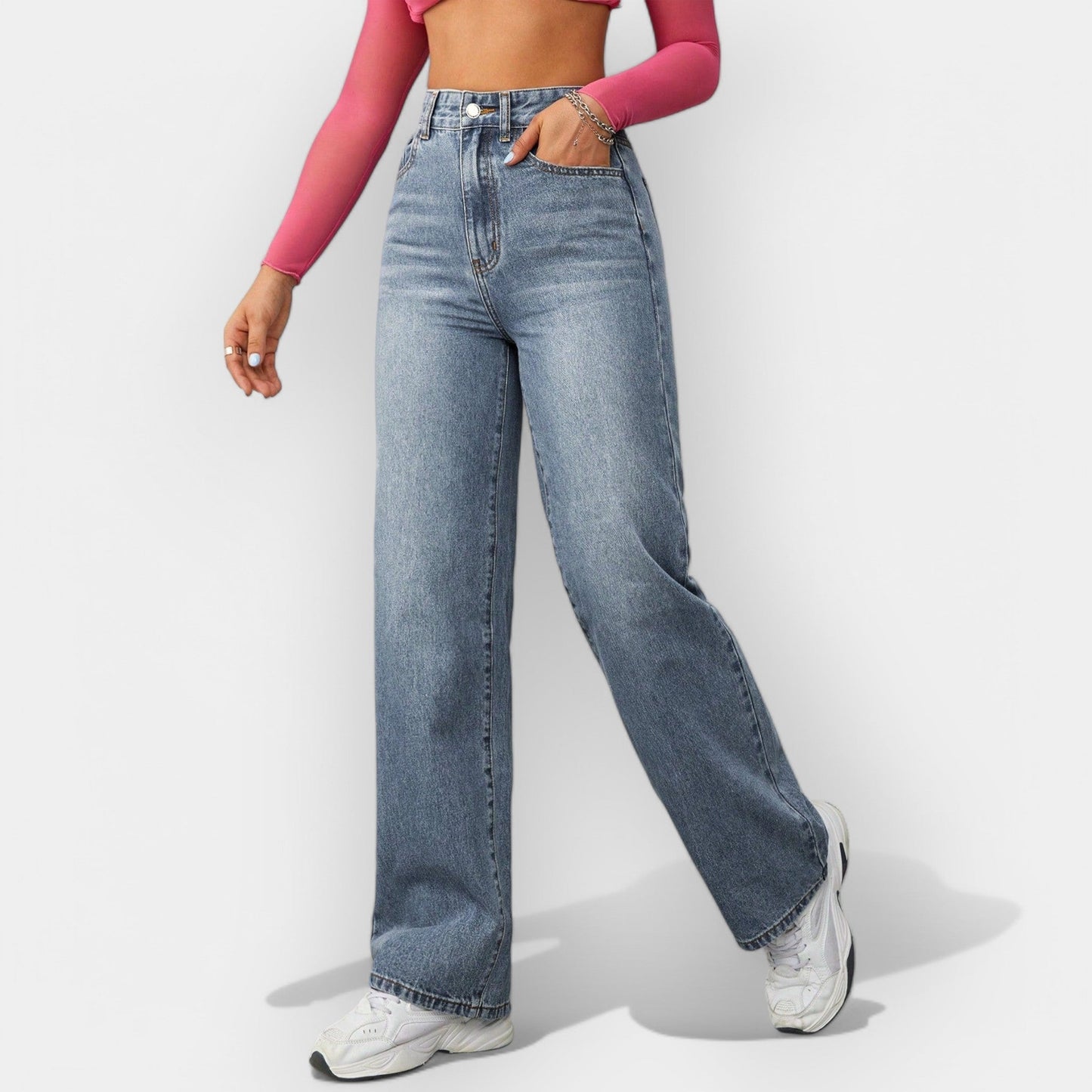 Straight Leg Jeans