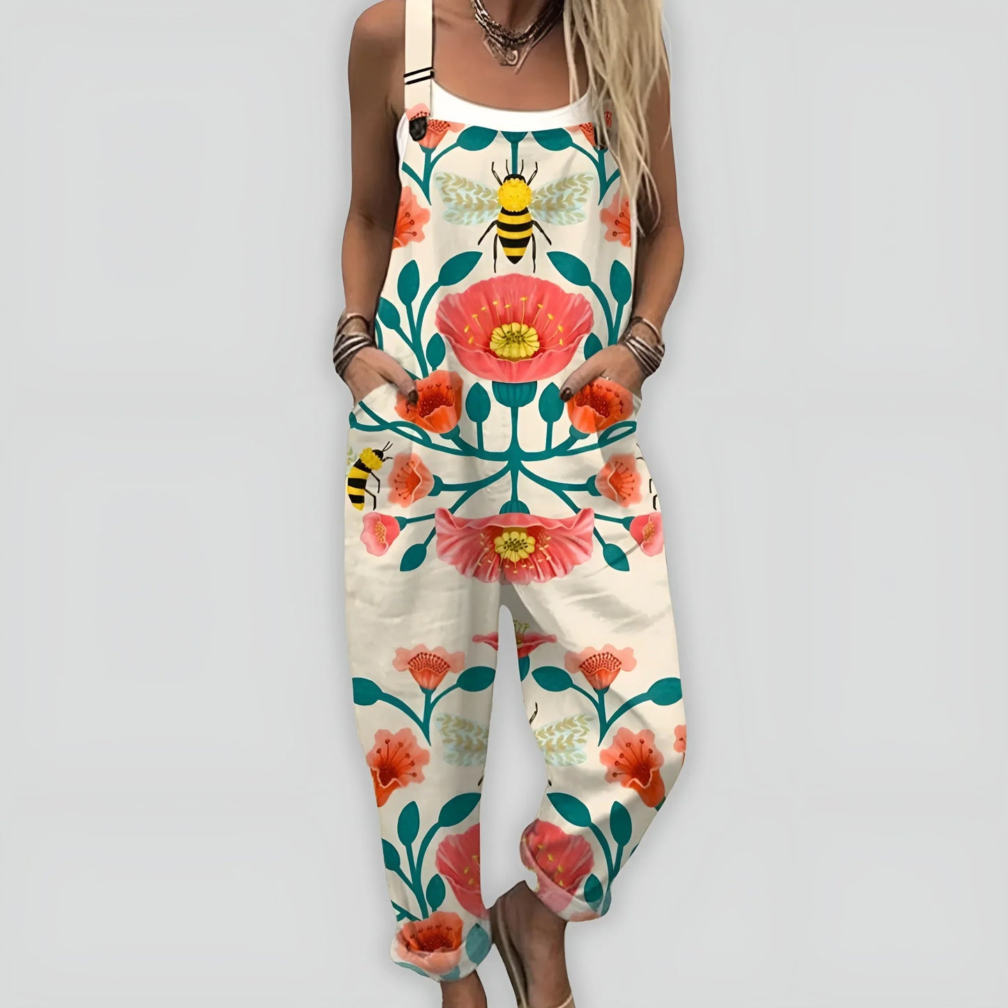 Comfortable and Stylish Overall with Relaxed Fit