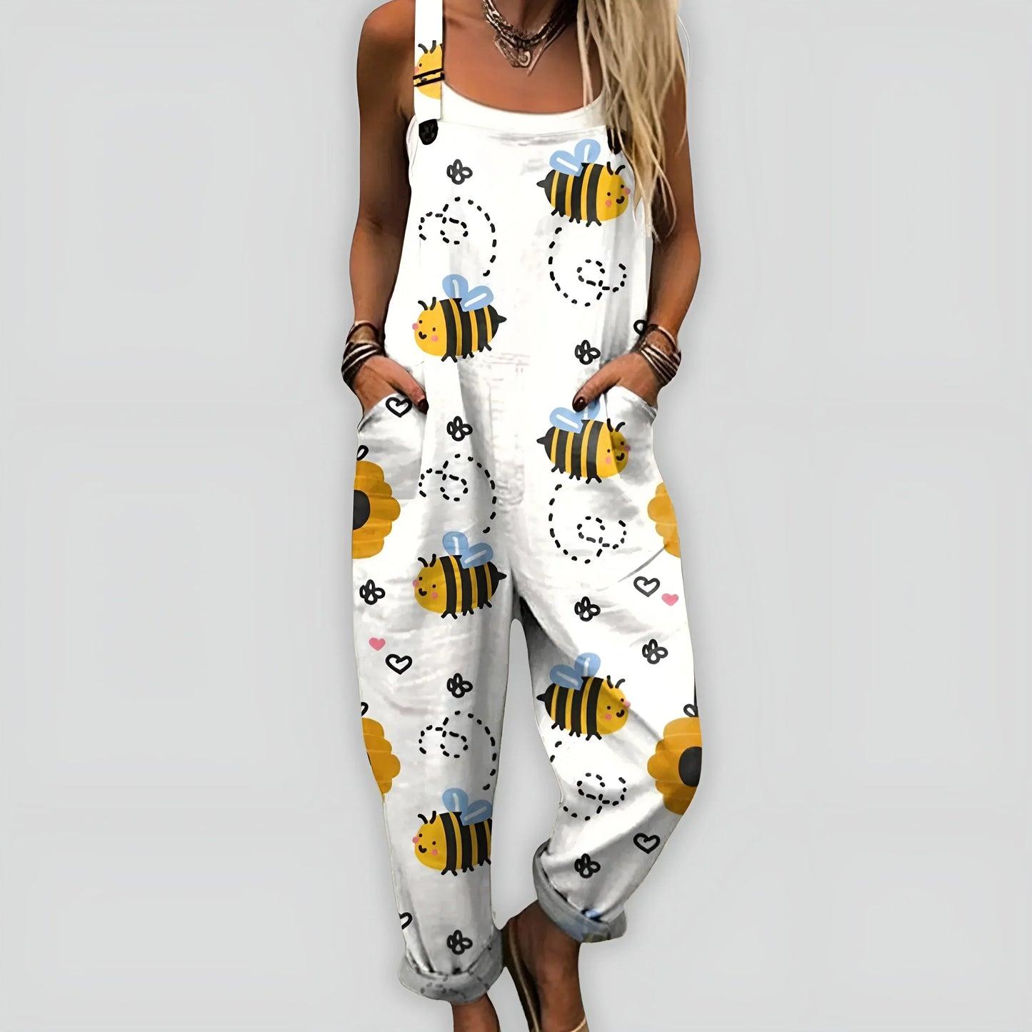 Comfortable and Stylish Overall with Relaxed Fit