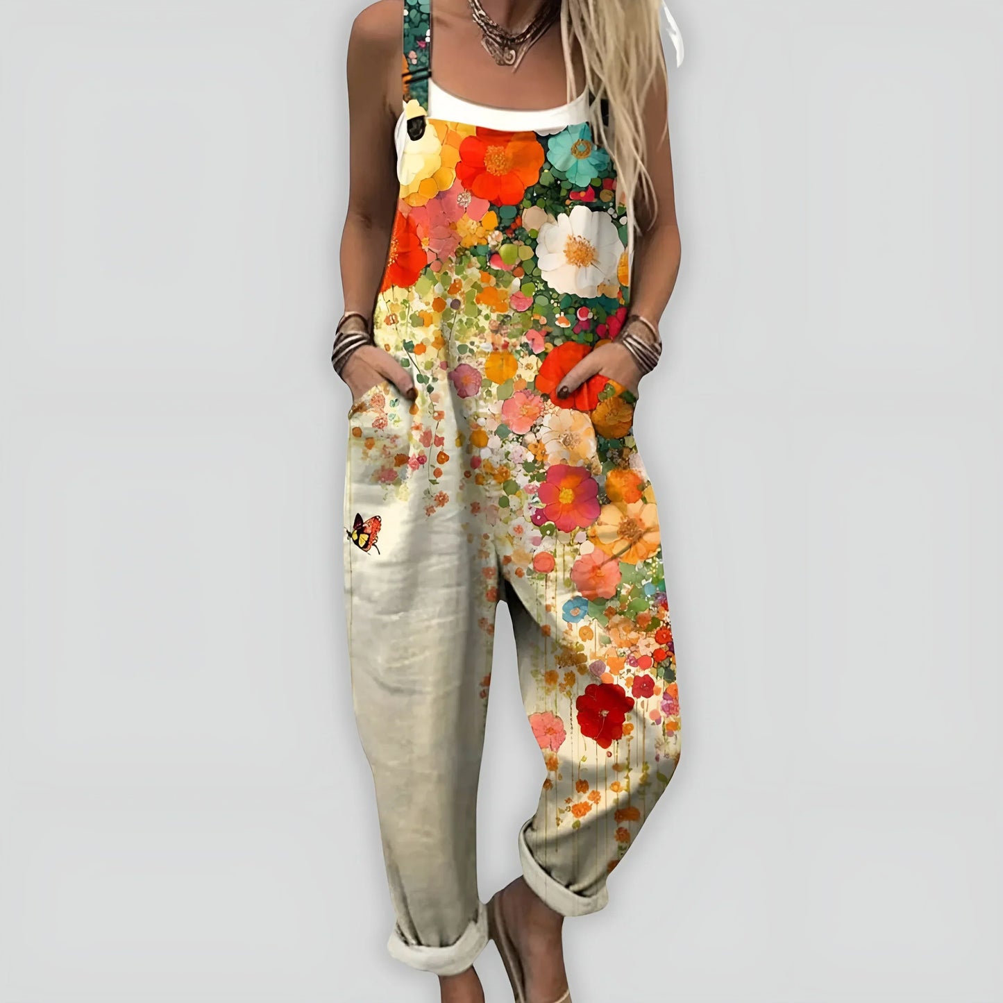 Comfortable and Stylish Overall with Relaxed Fit