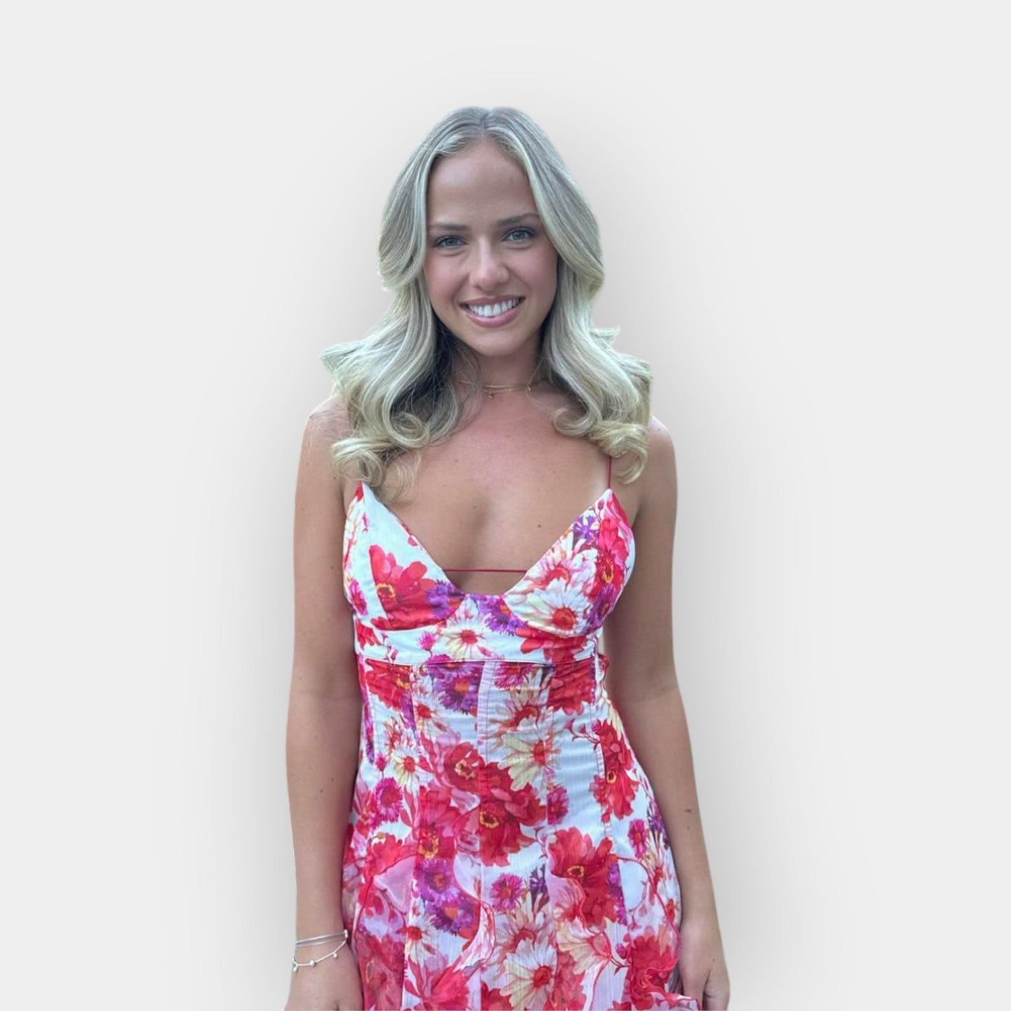 Maxi Dress with Ruffled Details