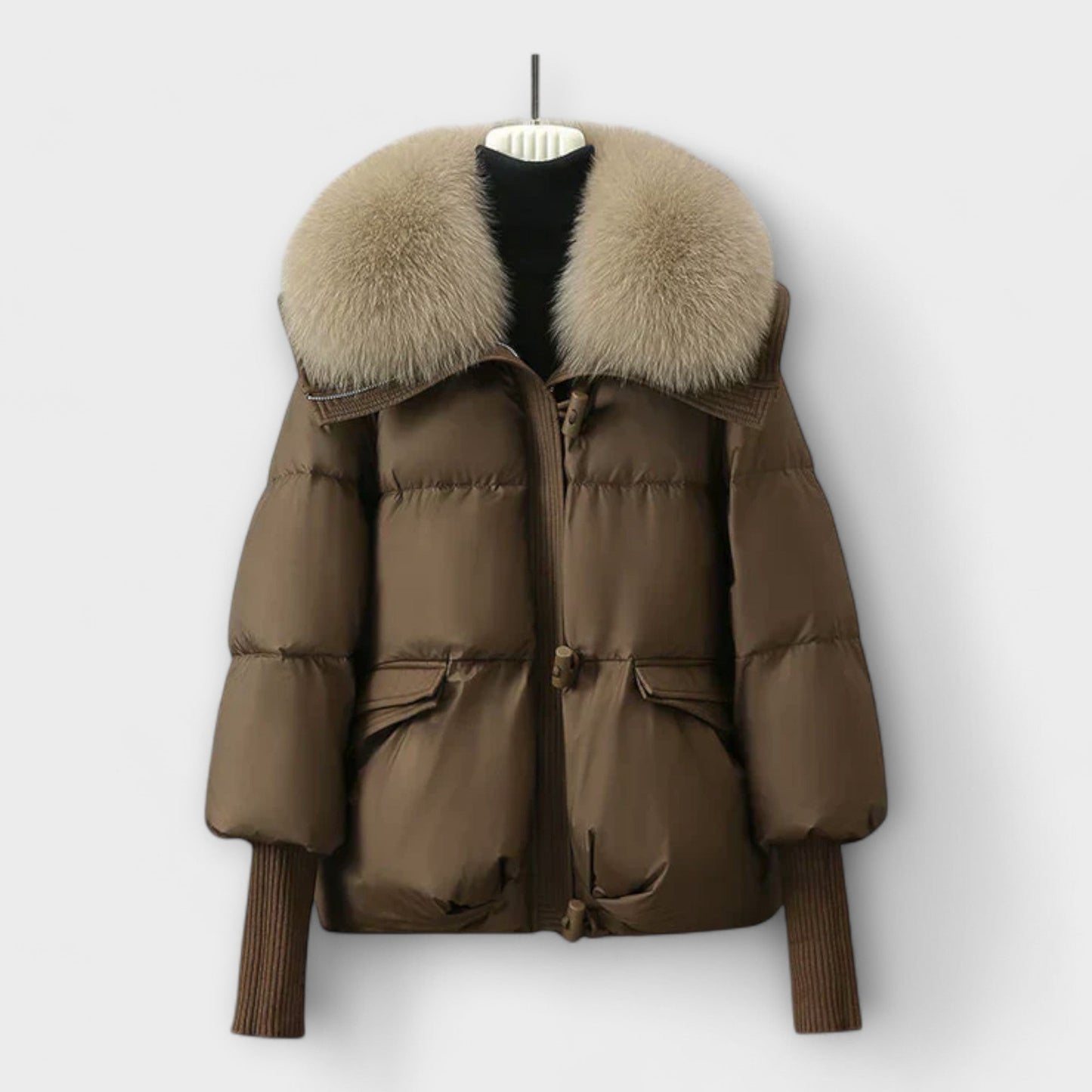 Lusina - Elegant Fur Jacket