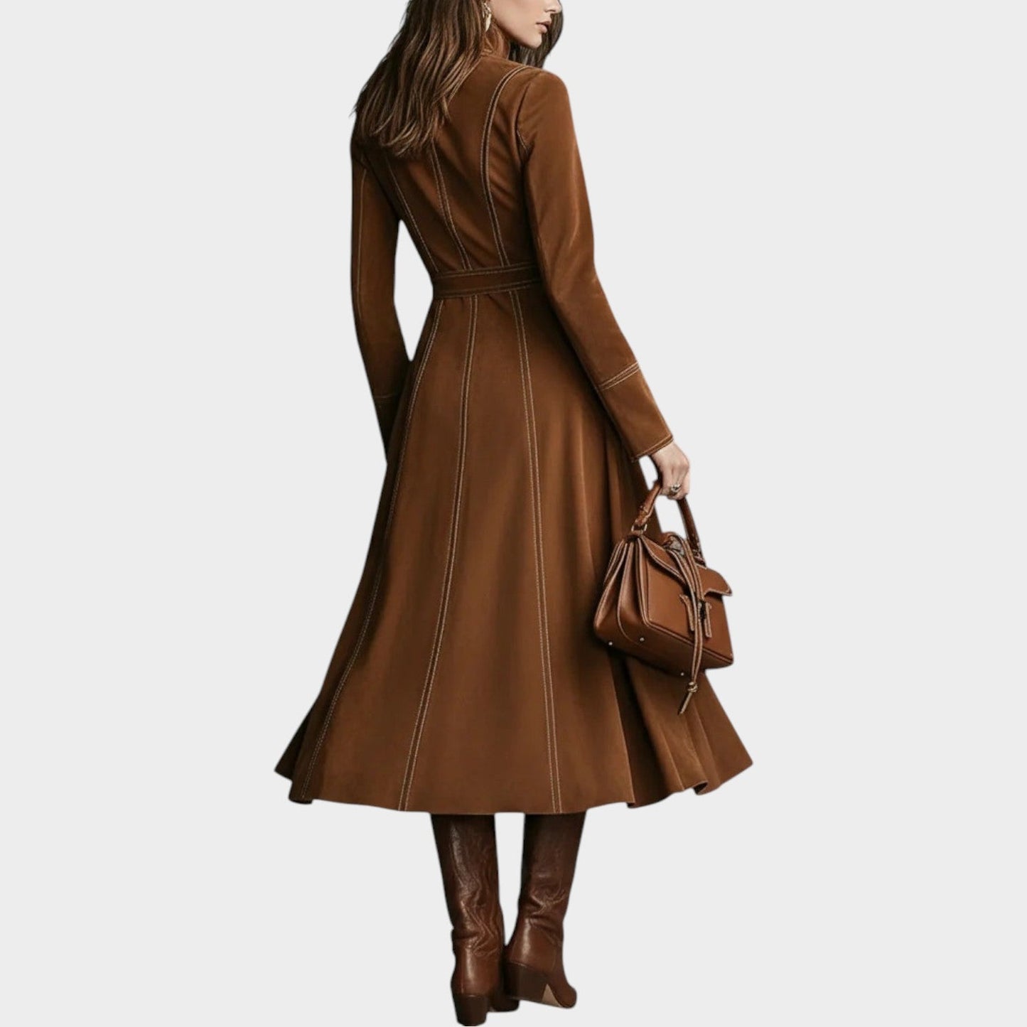 Tailored Midi Statement Dress