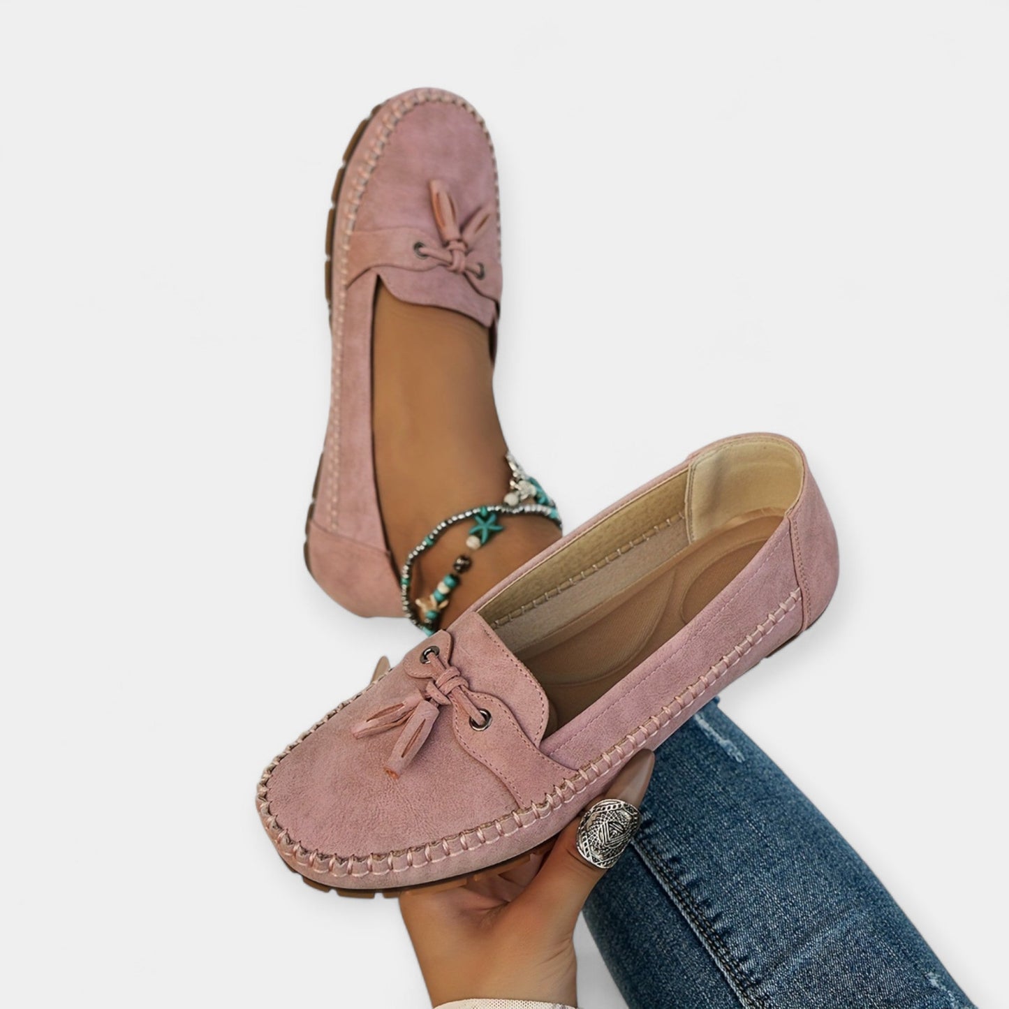Ballet Flats with Bow Style