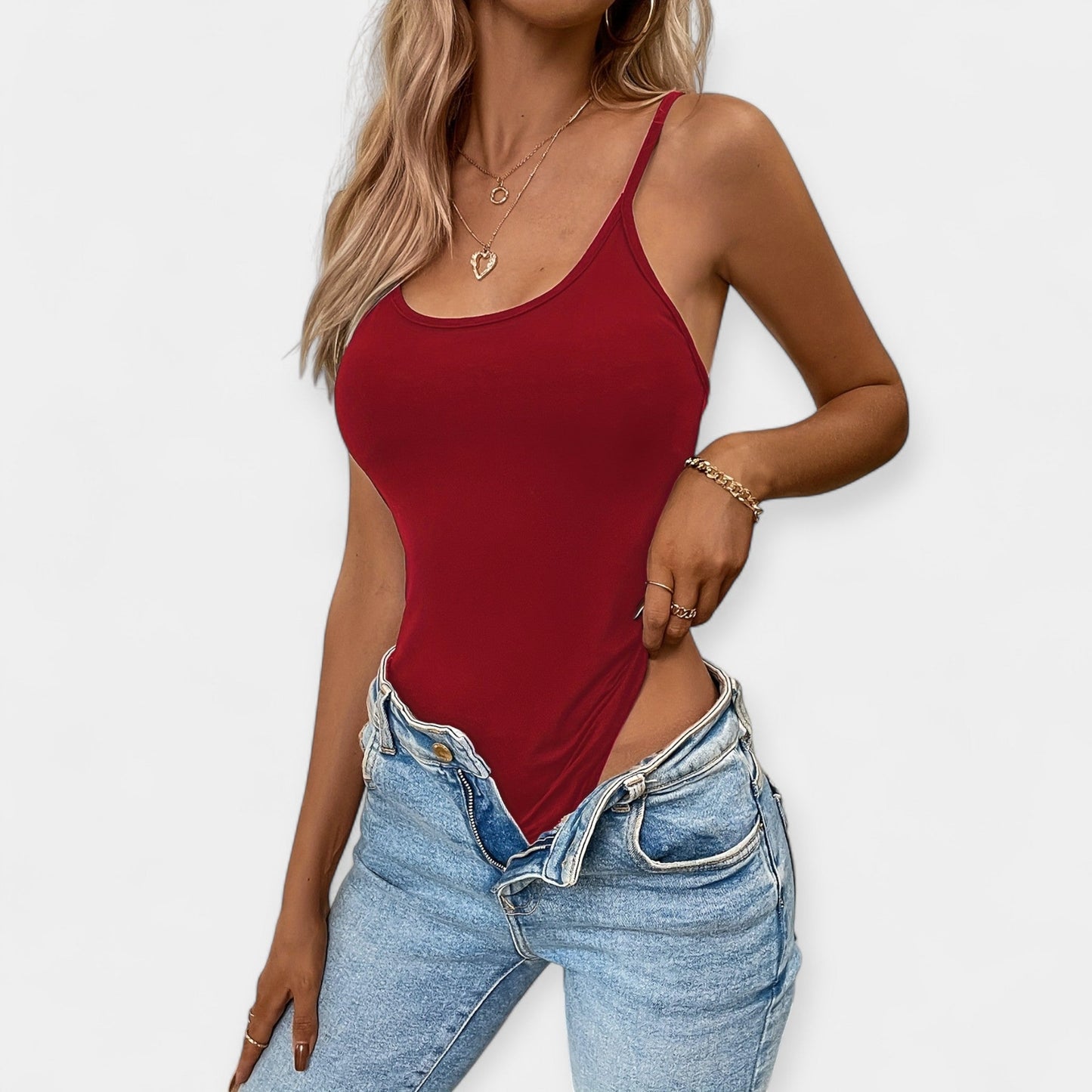 Body with Thin Adjustable Straps