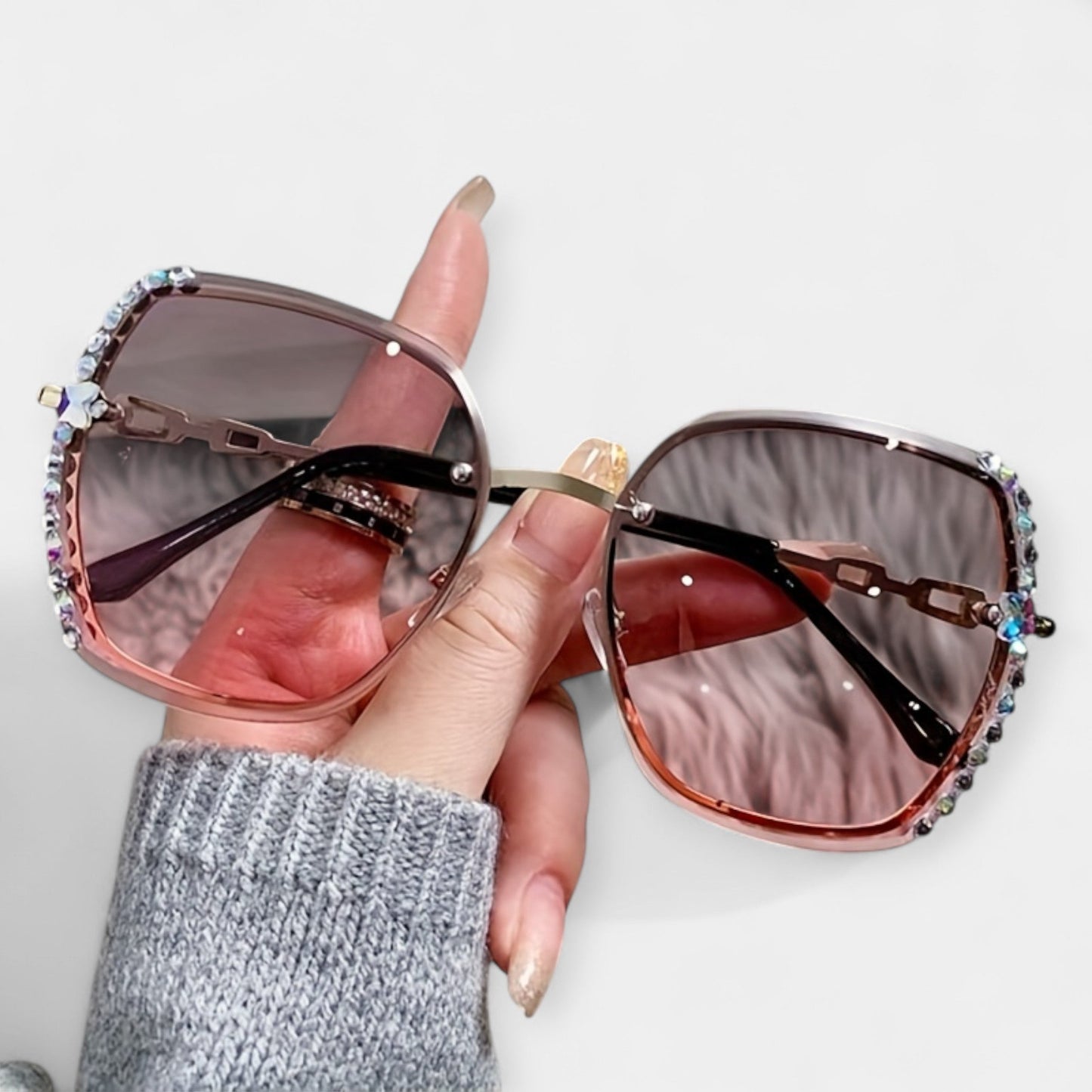 Women's Glasses with Gradient Effect