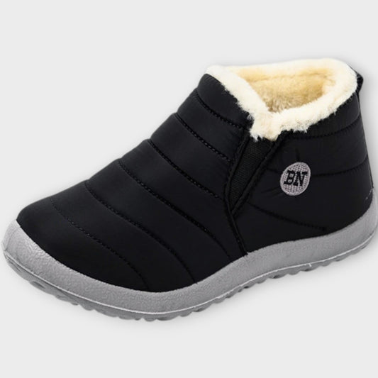 Warm Winter Slip-On Boots