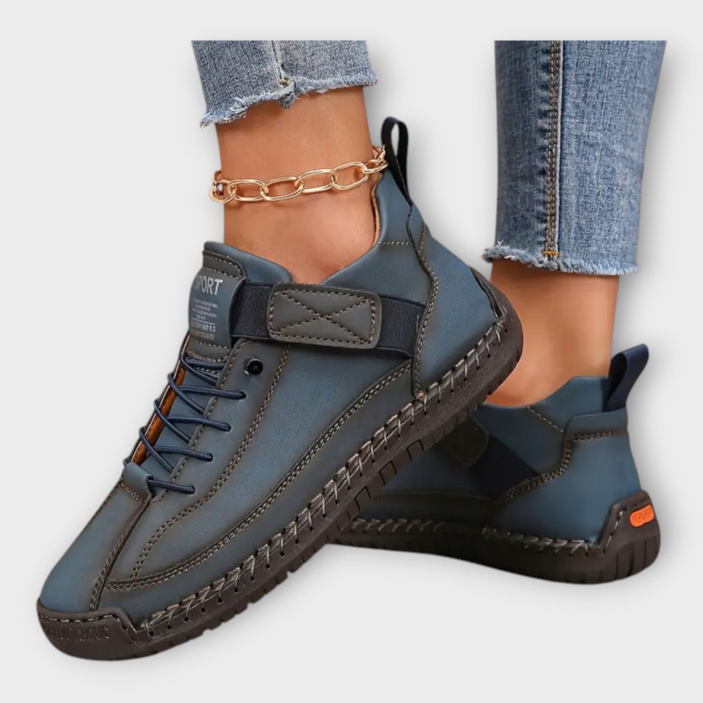 Athletic Leather Shoes