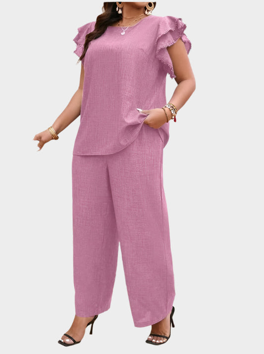 Linen Suit Set