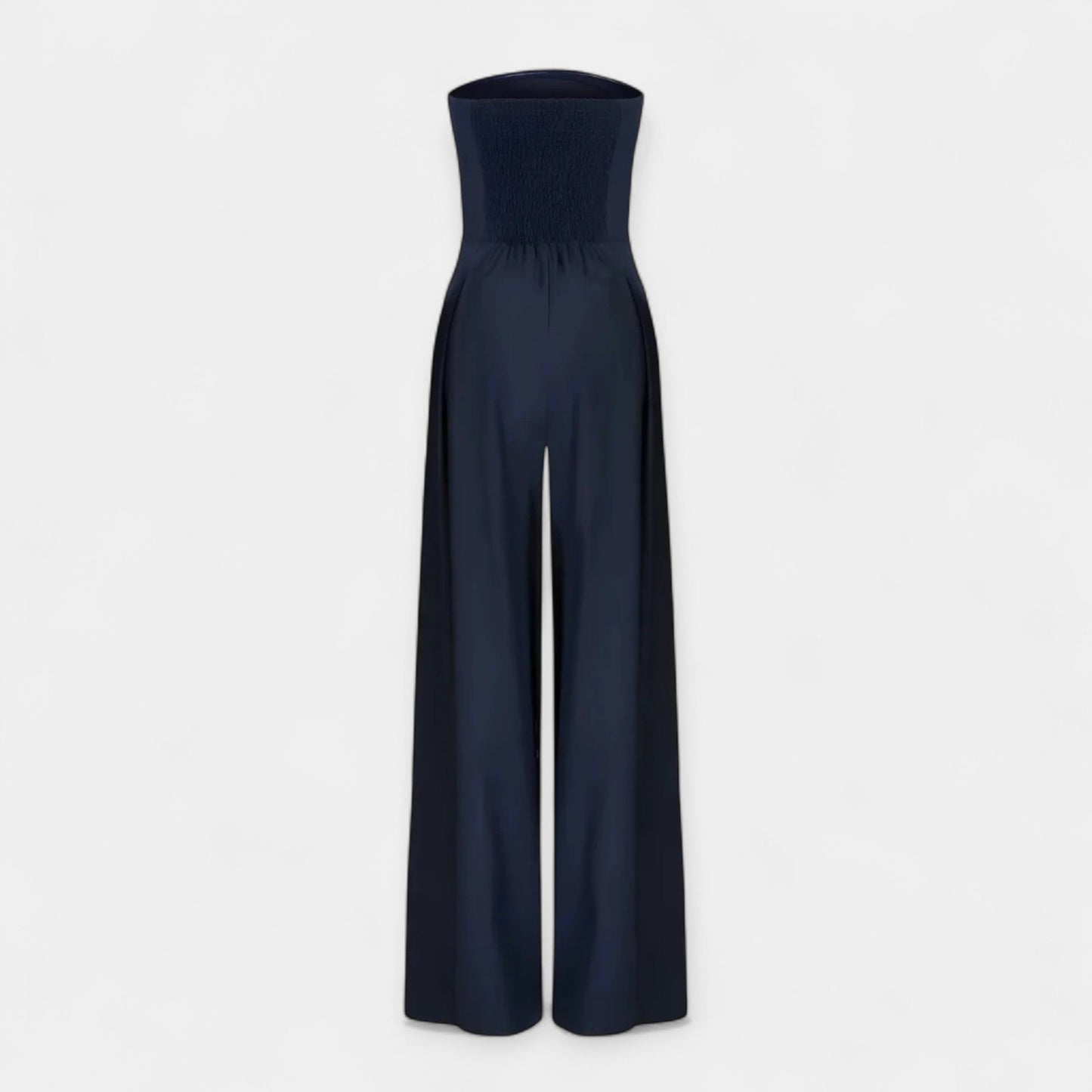 Strapless Jumpsuit with Corset
