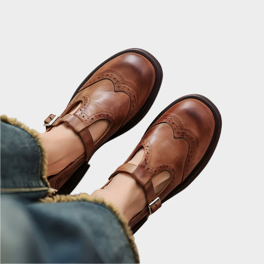 Classic Mary Jane Moccasins