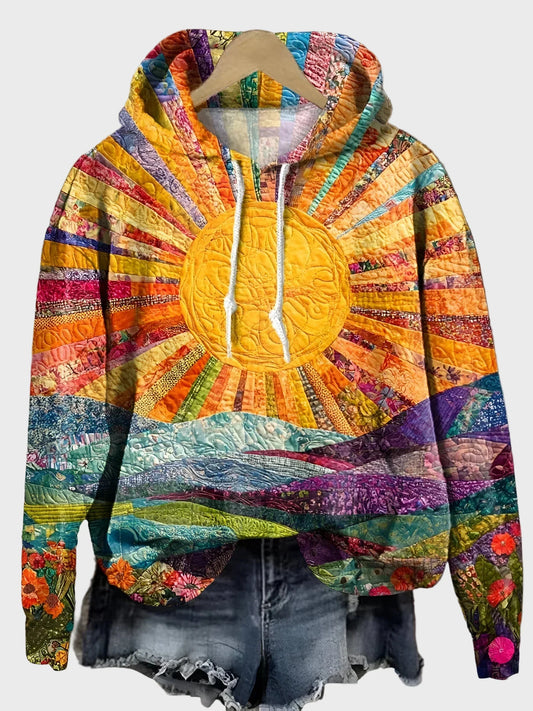 Hoodie with Eastern Design