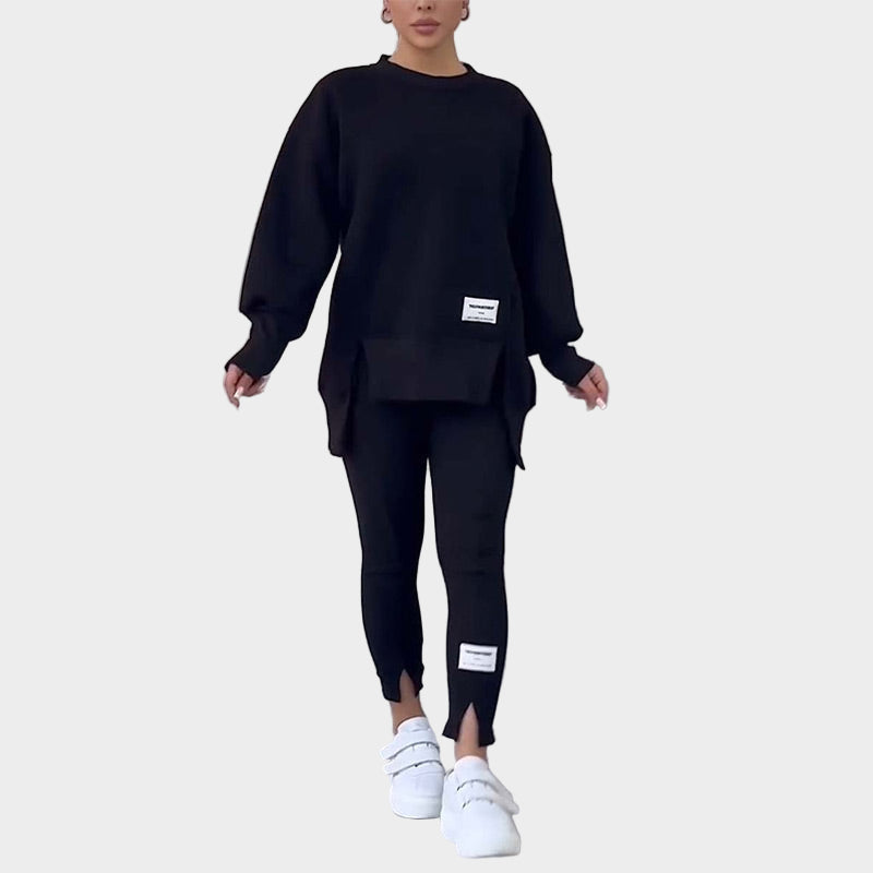 Women's Hoodie Set with Leggings and Modern Comfort